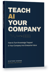 Teach AI Your Company, book cover